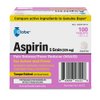 Globe Aspirin Tablets, 325 mg - 100 Count, Single Use Packets, NSAID Pain Relief, Pain Reliever & Fever Reducer, Arthritis Pain Relief, Headache Relief, Migraine Medicine Aspirin Pain Reliever.