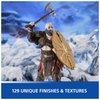 PlayStation God of War Ragnarök, 6” Kratos Action Figure with 5 Accessories, The Shapes Collection, for PS5 Fans & Collectors Ages 17+