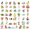 Animal Stickers for Kids, 100PCS Cute Vinyl Waterproof Stickers, Aesthetic Sticker Packs for Water Bottle, Laptop, Phone, Computer, Scrapbooking, Skateboard for Teens Girls Boys Adults
