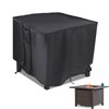 Saking Fire Pit Cover, 38 inch Square Fire Table Covers for Patio Gas Propane Firepit, Waterproof Outdoor Table Cover - 38"L x 38"W x 28"H