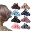 Canitor Hair Clips Set: 8PCS Banana Claw Clips for Thin Hair, Non-Slip Vines Twining French Design Barrettes