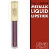 Gerard Cosmetics Metal Matte Liquid Lipstick Underworld | Grey Purple Lipstick with Matte Metal Finish | Long Lasting Lipstick with Hydrating Ingredients | Super Pigmented Opaque Lip Color