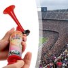 Pump Air Horn Mini, BANHAO Handheld Air Horn Hand Pumps Noisemakers for Sporting Events, Parties, Celebrations, Fun Birthday Party Favors and Goodie Bag Fillers for Kids and Adults, 5pcs 10Inch