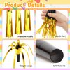 Noise Makers, Gold Noise Makers, Glitter Metallic Fringed Party Blowers Noisemakers Horns for Adults for Birthday Sporting Events Halloween Christmas New Year Party Favor Supplies (Gold)
