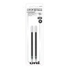 uni-ball Gel uni-ball Impact RT Retractable Pen Refills, Bold Point, Black Ink, Pack of 2, 6 Packs