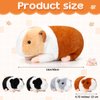 Jenaai 5 Pcs Plush Guinea Pig Stuffed Animals 16 Inch Mama Guinea Pig with 4 Cute Plushie Babies Soft Guinea Pig Plush Pillow Gift for Boys Girls Birthday
