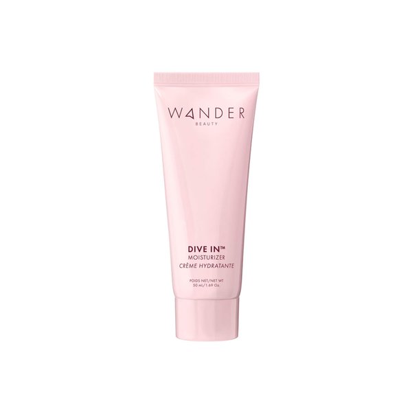 Wander Beauty Dive In Moisturizer - 8-in-1 Hydrating Face Moisturizer For 72h Hydration - Plump & Rejuvenate Skin with 13 Fruits & 4 Flower Extracts - Lightweight Gel Moisturizer - 1.69 oz