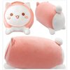 RoseAuroma 15.7" Cute Cat Cosplay Plush Pillow Stuffed Animal Toy Kawaii Soft Doll Gifts for Family, Friends, Kids