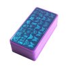 VNC 20Pcs 12X6cm Nail Art Soft Stamping Protective Shell Plastic Holder Stamper Rectangel Stamp Holder