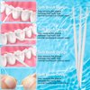 DanTicy Brushpicks Interdental Toothpicks,Soft Bristle Dental Floss Picks Toothpicks,Helps Removes Plaque and Debris Between Your Teeth 900PCS (Pack of 3)