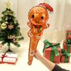 10Pcs Christmas Foil Balloons Santa Claus Snowman Christmas Balloons for Christmas Party Supplies Birthday Party Decoration