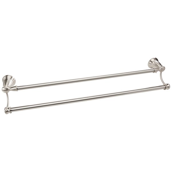 Moen Y2622BN Banbury 24-Inch Double Towel Bar, Brushed Nickel