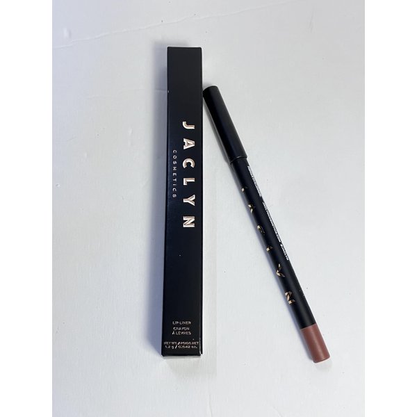 Jaclyn Cosmetics Poutspoken Lip Liner Crayon Macaron, 1 Count (Pack of 1), Easy Peasy