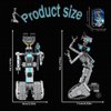 Johnny 5 Robot Building Toys,Movie Short Open Circuit Figures Robot Model Building Kit,Decoration Building Bricks Set for Adults Children(368 PCS)