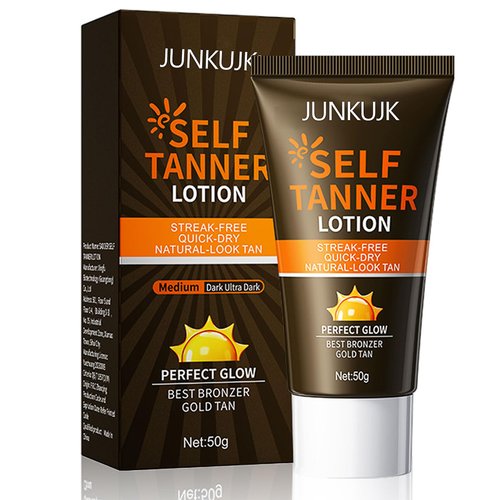 Bronzing Tanning Lotion Self Tanner for Face & Body,Long-lasting Moisturizing Self Tanning Cream,Natural and Non-greasy Self Tanners Lotion for Men and Women