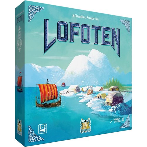 Lofoten Board Game | Viking Themed Strategy Game | Hand Management Game | Competitive Two Player Game for Kids and Adults | Ages 12+ | 2 Players | Average Playtime 40 Minutes | Made by Pearl Games