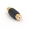 VCE 6-Pack Gold Plated RCA Female to RCA Female Coupler,Compatible with Phono,Speaker,RCA Cable,Amplifier