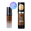 Kiss New York Professional Liquid Foundation - Lightweight and Hydrating Formula, Natural Finish, Control Shine, Cover Pores, Medium to Full Coverage, Green Tea Extract (Chestnut)