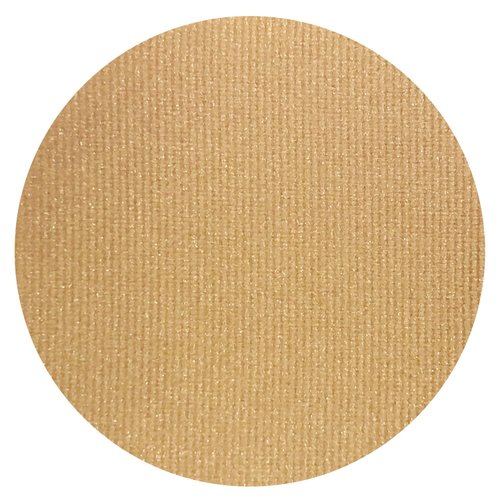 Gold Flicker Irridescent Tan Eyeshadow - Highly Pigmented Professional Makeup Eye Shadow Single Pan, Wet or Dry Magnetic Refill, Paraben Gluten Free Make Up, Cruelty Free Cosmetics [26mm]