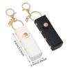 yueton 2 Pack Lipstick Cases Keychain Portable Lip Balm Keychain Holder PU Leather Lipstick Sleeve for Women