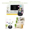 Electronic Perpetual Motion Swing Balance Balls Office Desk Ornament Home Decoration Gift Toy,6.5x4.3x8.1inPerpetual Motion Desk Toy Magnetic Balls, Magnetic Building Blocks