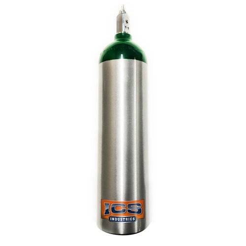 ICS Industries - Medical Oxygen Cylinder with CGA870 Post Valve - E Size 23.9 cf (ME)