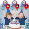42pcs Dsney Coco Birthday Party Supplies -Included Banner, cupcake toppers , backdrop and Balloons Banner for Coco Cartoon Themed Party Decorations
