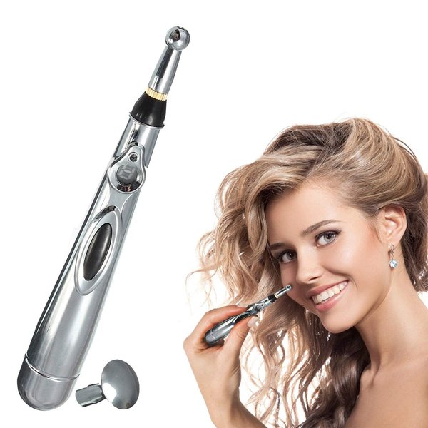 DANGSHAN 3-in-1 Acupuncture Pen, Electronic Acupuncture Pen, Pain Relief Therapy, Meridian Energy Pulse Massage Pen, Powerful Meridian Energy Pen Relief Pain Tools