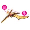 Build Your Own Moving Pteranodon - Pull Tab Flapping Wing Action - Eco Friendly Cardboard Craft Kit - Ages 8+