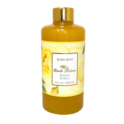 Camille Beckman Bubble Bath, French Vanilla, 13 Ounce