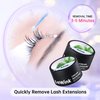 Eyelash Glue Remover Cream 5g Professional Grade Lash Adhesive Remover Sensitive Skin Lash Glue Remover Quickly and Low Irritation Lash Remover Eyelash for Salon Lash (Aloe)