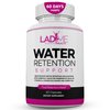 Water Retention Pills for Women Bloating Relief with Vitamin B6, Dandelion & Green Tea Natural Diuretic for Water Draining, Bloating & Swelling Detox Capsules - 60 Caps (2 Months Supply) - by LadyMe