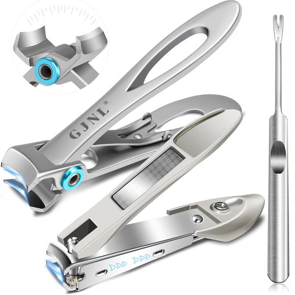 Toenail Clippers for Seniors - Stocking Stuffers for Men Women Nails Cutter Ultra Sharp, Christmas Xmas Gifts for Men Dad 16mm Nail Clippers for Men