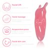 Gua Sha Facial Tools,Rcool Guasha Tool for Face,Gua Sha Massage Tool for Nose、Face&Body,Relieve Rhinitis、Tensions and Reduce Puffiness. (PINK)