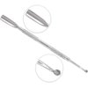 Suvorna Cuticle Pusher Tool & Nail Cleaning Tool, Mini Cuticle Pusher Stainless Metal Cuticle Pusher, Under Nail Cleaner Tool/Gel Nail Polish Remover Tool, Nail Cuticle Pusher for Salon, Spa & Home