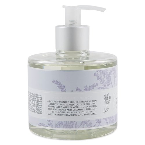 Pre de Provence Collection Liquid Hand Soap, Sooths & Softens while Cleansing, Enriched with Shea Butter, Vitamin E & Glycerin, Soft & Soothing, 11 fl oz, Lavender