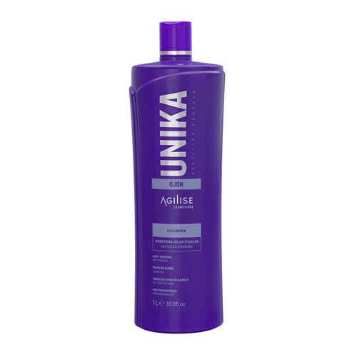agilise - Unika Ojon Anti Residue Shampoo - Deep Cleansing Shampoo to Receive the Straightening, Hair Cleansing Treatment - Hair Products, Hair Shampoo, Hair Care - OJON OIL - VEGAN - 33.8fl.oz/1L