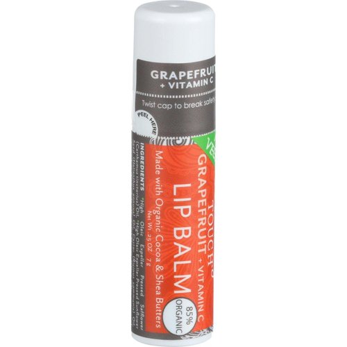 Grapefruit + Vitamin C Lip Balm 0.25 Ounces (Case of 12)
