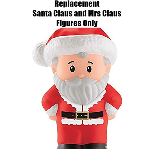 Replacement Parts for Fisher-Price Little People Advent Calendar - DGF96 - Replacement Santa Claus and Mrs. Claus Figures