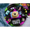 PYCALOW 80s Party Decorations Tableware - 80s Decorations Paper Plates And Napkins Party Supplies, Dinner Plate, Dessert Plate, Napkin, Fork, 80's Theme Birthday Table Decorations | 24 Guests