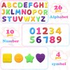 Alphabet Learning Toys for Toddlers, 40 Pcs Sensory Bin Filler for Kids, ABC Alphabet and Number Toys for Kids, Squisky Toys for Kids Ages 3-5, Stocking Stuffers Toys