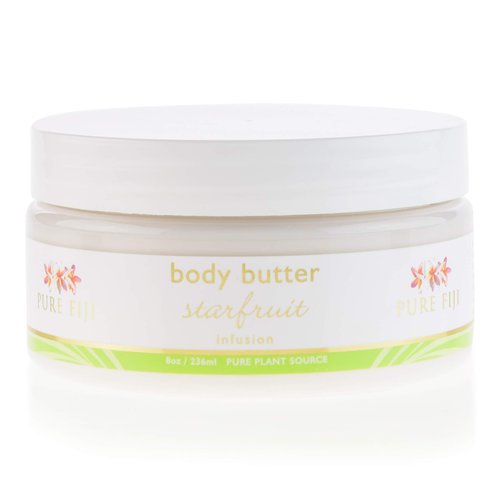 PURE FIJI Body Butter - Moisturizer Body Butter Cream - Face Cream and Body Lotion for Dry Skin w...