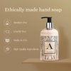 Monogrammed Liquid Hand Soap | Choose from Letters A to Z | Citrus Bloom Scent | Personalized Monogram Liquid Hand Soap for Bathroom | Cruelty & Paraben Free |12 oz - Letter L