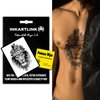 INKARTLINK Temporary Tattoos, Semi Permanent Tattoos, Adult Art Designs, Waterproof Temporary Tattoos, Party Favors, Tattoo Stickers Realistic, No Adhesive, Lasts 1-2 Weeks (The Lion King)