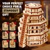 ESC WELT Quest Tower - 3D Escape Game Puzzle Box - Brain Teaser Puzzle for Adults & Teens - Eco-Friendly Wooden Escape Room Game - Mind Puzzle Game with Hidden Compartment - Family Games Puzzle