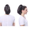 Onedor 15" Synthetic Fiber Curly Ponytail Hair Extension hairpiece with Clip-in Jaw Clips, Dual-Use Hair Extensions (12TT26)