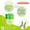 Kingwee Cute Emotional Comfort Pickles Plush Toys, 6 Stuffed Pickles Set in 1 Soft Plush Container, Pickle Ornaments Stuffed Animal Gift for Women & Men, Girls, Friends, & Coworkers