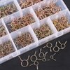 Glarks 290Pcs Fuel Line Hose Water Pipe Air Tubing Spring Clips Clamps Assortment Kit - Size 5-13MM