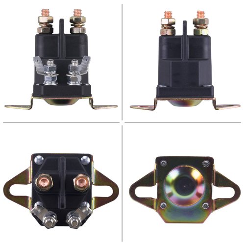 JINGKE 435-103 Starter Solenoid,4-Pole / 12 V / 5/16-24 - Replaces 28-4210/47-1910/110167,Relay Switch for Briggs Stratton Engine MTD Sears Craftsman Mower