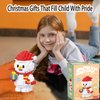 HGCYCF Christmas Building Blocks Snowman Compatible for Lego Christmas Micro Blocks Stacking New Toys Holiday Present Box New Year Birthday Gifts for Kids 6-12 Years Old (Snowman)